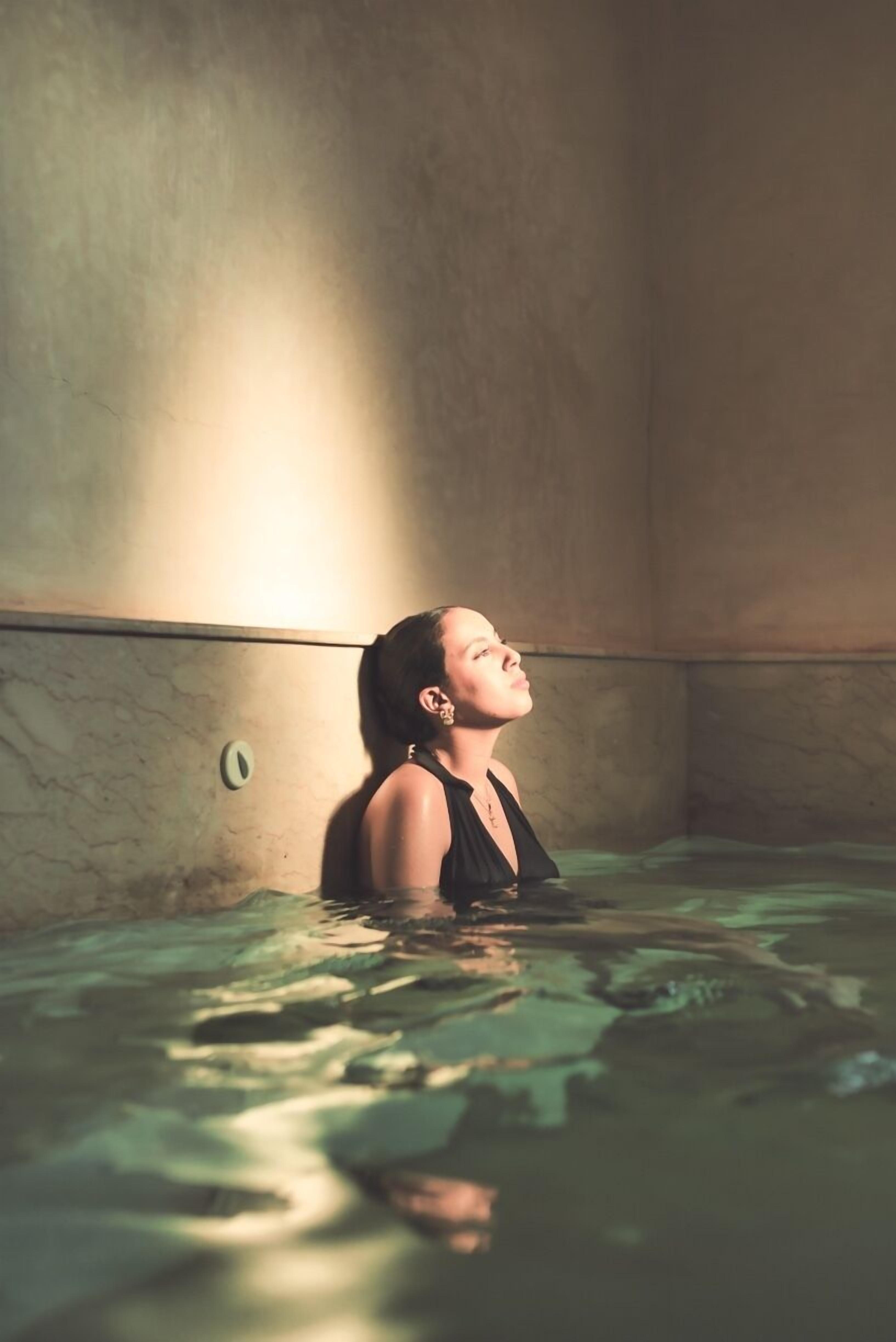 Een Turks bad/hammam, lichaamsbehandelingen, hotstone-massages