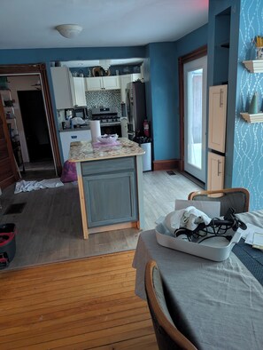 Private kitchen - Charming 4-bedroom Victorian home in Milton!  Close to I-89, the lake, & skiing! (Milton)