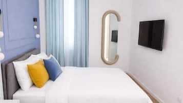 Comfort-Zimmer | Zimmersafe, Schreibtisch, laptopgeeigneter Arbeitsplatz