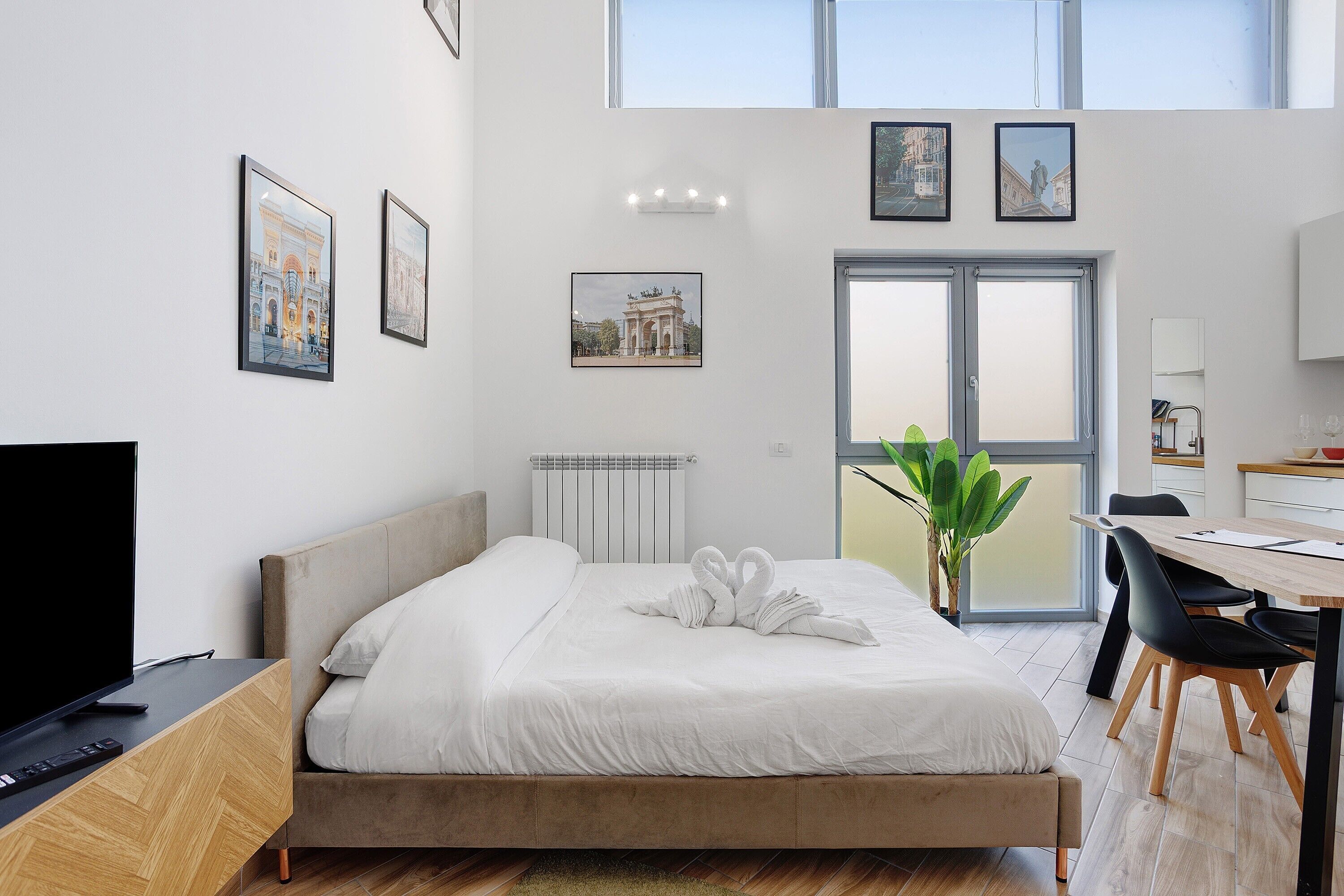 1 camera, ferro/asse da stiro, Wi-Fi, lenzuola