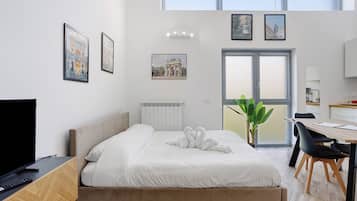 1 camera, ferro/asse da stiro, Wi-Fi, lenzuola