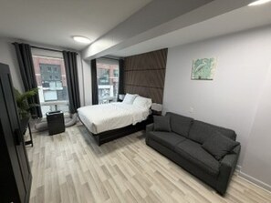 Deluxe-Studio, 1 Queen-Bett, Küche | Innenbereich