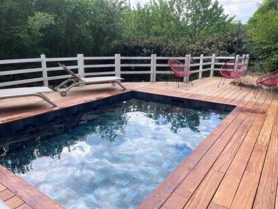 Haven of peace in the heart of nature with heated swimming pool - Vallée de la Sioule