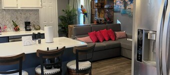 The tranquil bungalow at the Dugan Lagoon. An oasis in Kansas City! Who Knew!