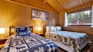 Cabane, plusieurs lits, vue montagne (2583) | Vue de la chambre