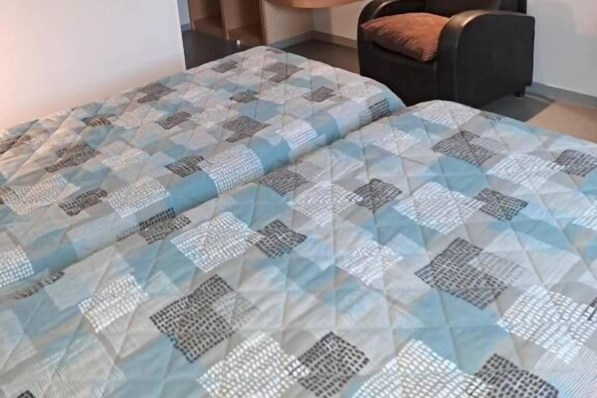 Kahden hengen classic-huone (kaksi sänkyä) | Työpöytä, äänieristys, silitysrauta/-lauta, ilmainen Wi-Fi