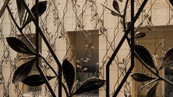 Vue depuis lâhĂ©bergement