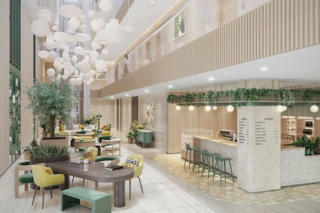 Lobby lounge. Element by Marriott Al Qassim