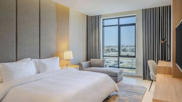 Literie de qualité supérieure, coffres-forts dans les chambres