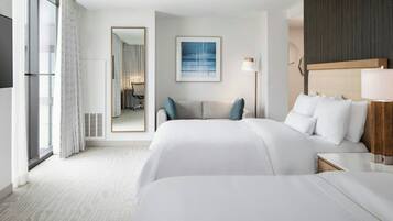 Biancheria da letto di alta qualità, una cassaforte in camera