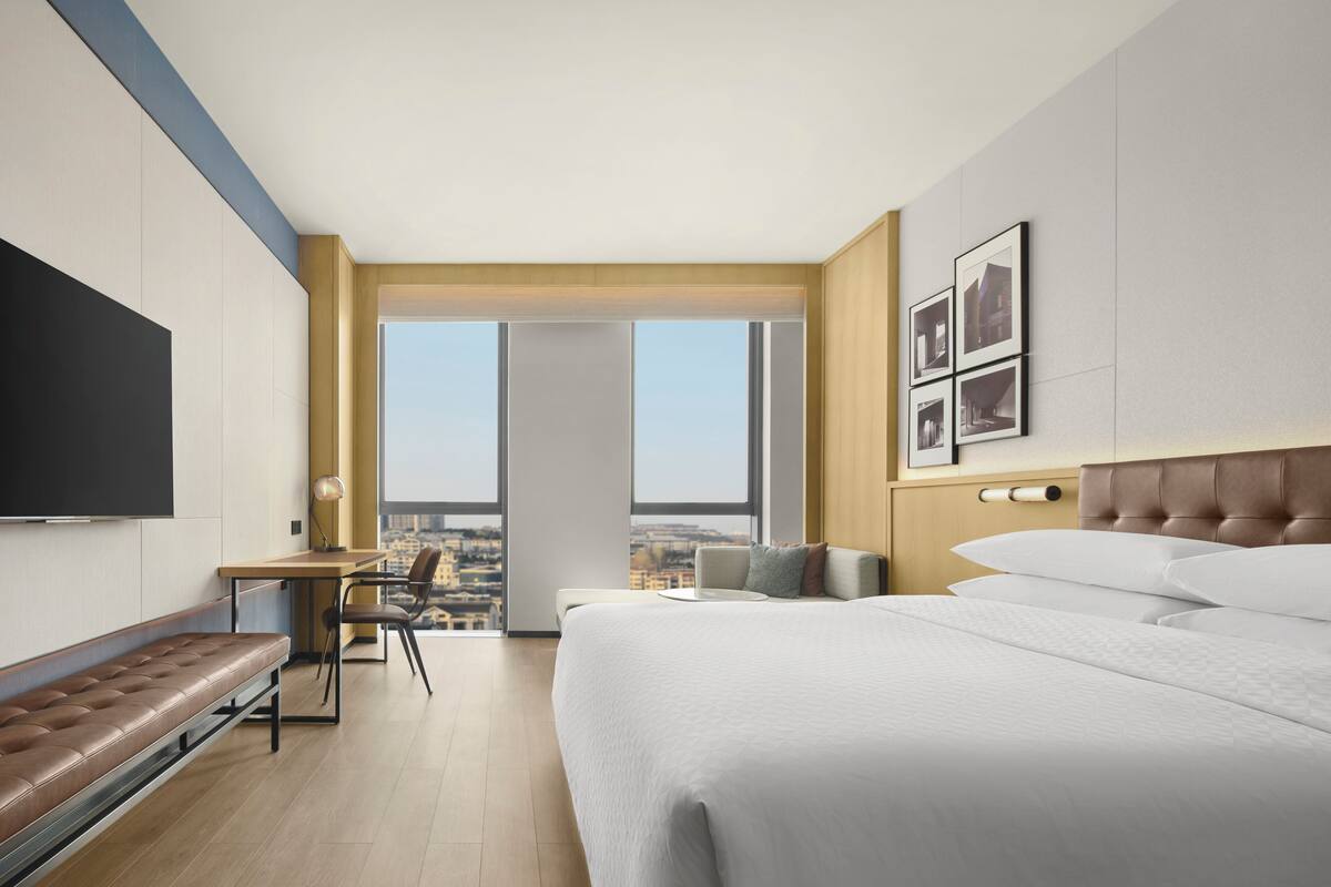 Couette en duvet, minibar, coffre-fort, bureau