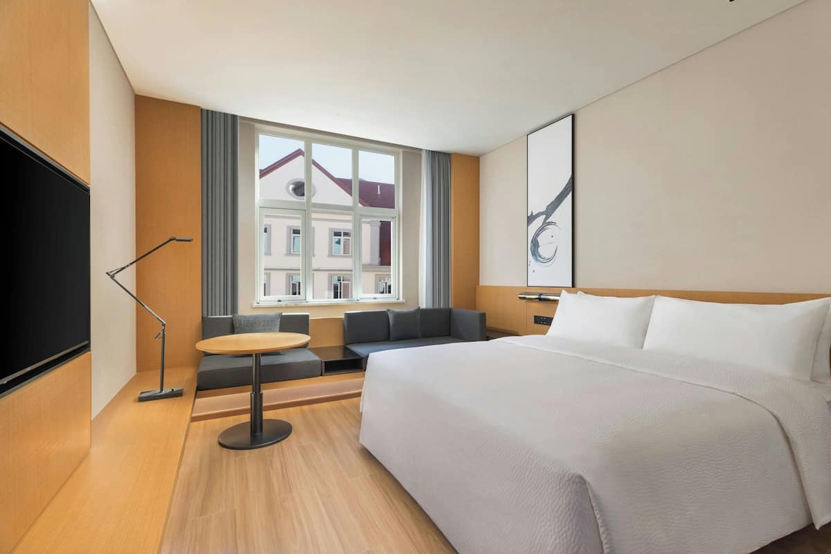 尊榮客房, 1 張特大雙人床