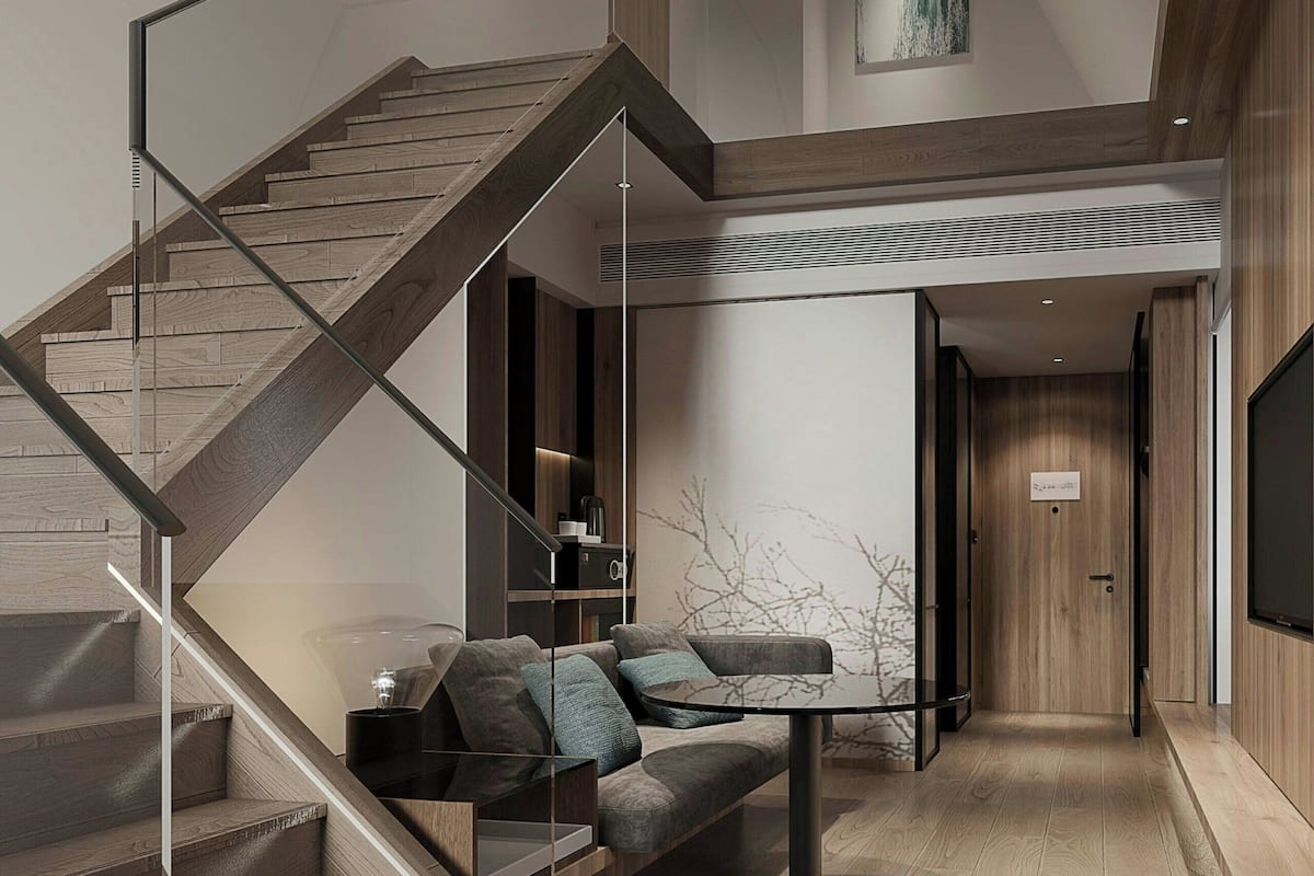 Suite, 1 King Bed | Living room