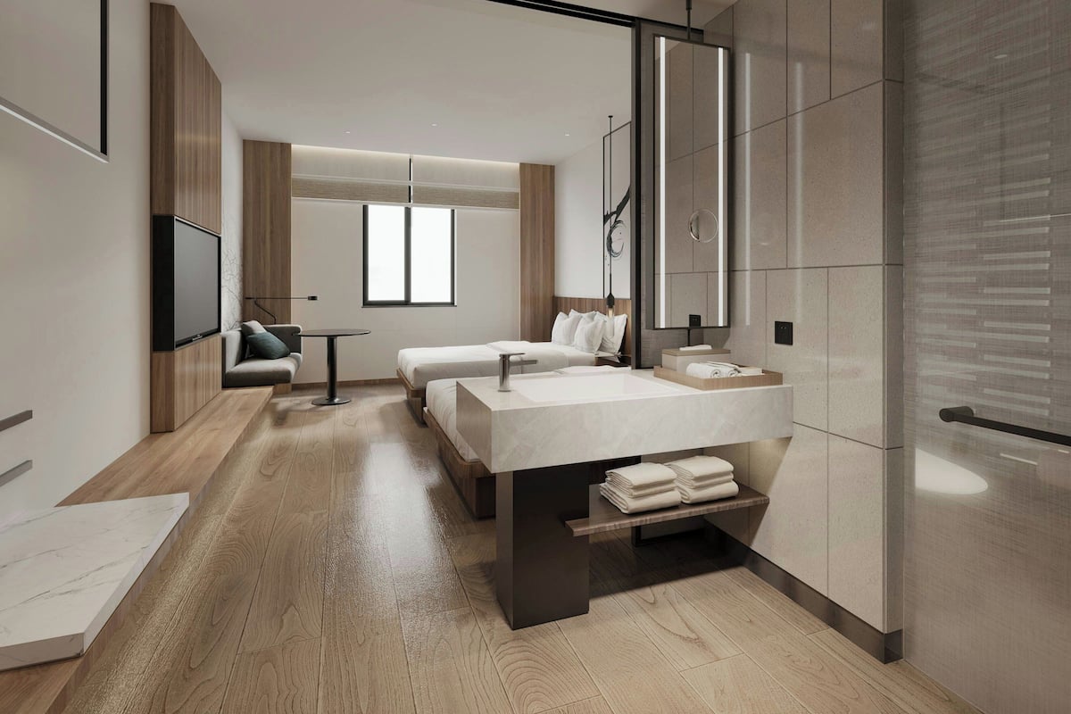 Comfort Room, 2 Double Beds