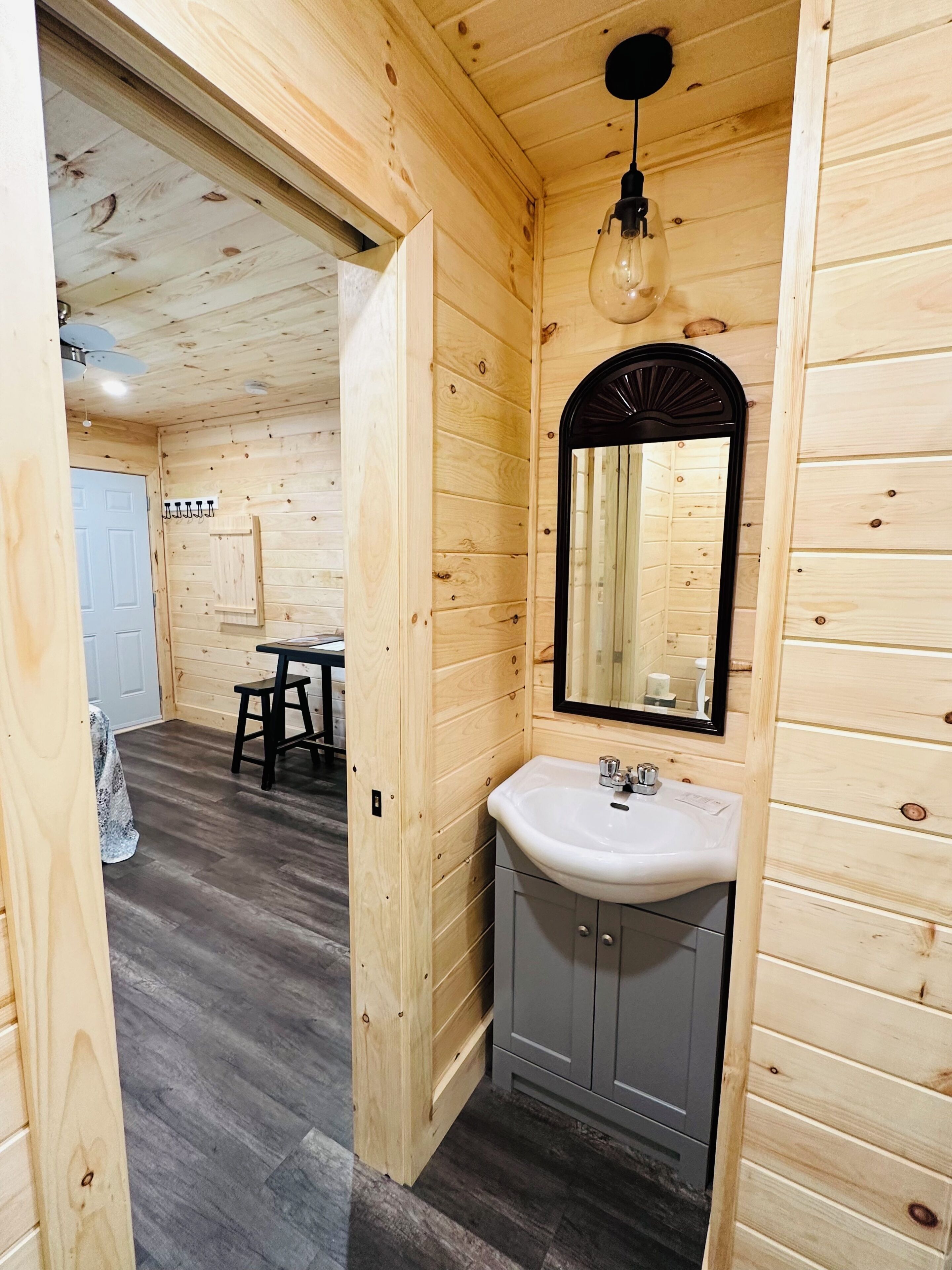Cottage Basic, pemandangan kebun | Kamar mandi
