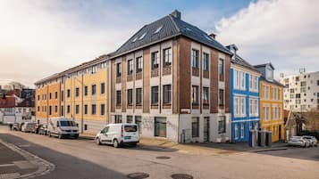 Apartment, Balkon, Stadtblick