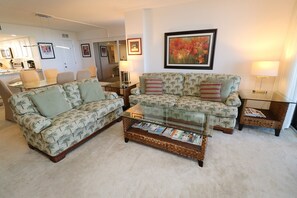 TV - Premium, Remodeled Direct Oceanfront Two Bedroom Condo--Barefoot Trace 207 (St. Augustine)