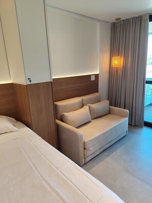 1 bedroom, free WiFi, bed sheets, wheelchair access - Muro Alto Beach - Ground Floor Apartment - Ideal for Children and Seniors (Ipojuca)