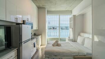 Apartment | Seterika/papan seterika, Wi-fi percuma