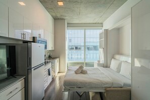 Apartment | Seterika/papan seterika, Wi-fi percuma 