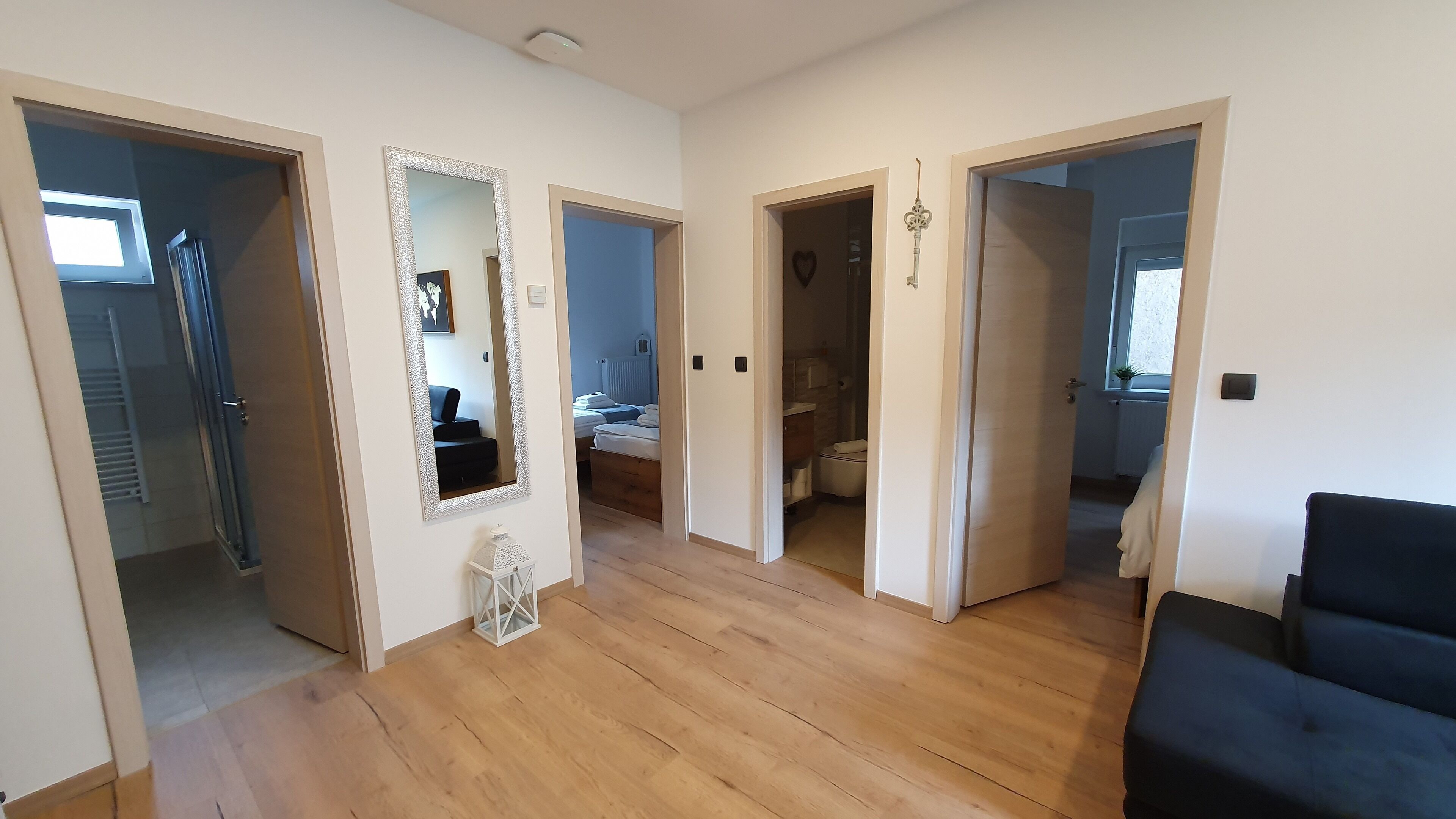 Departamento Premium, 2 habitaciones, balcón, vista a la montaña | Caja de seguridad en la habitación y cortinas blackout 