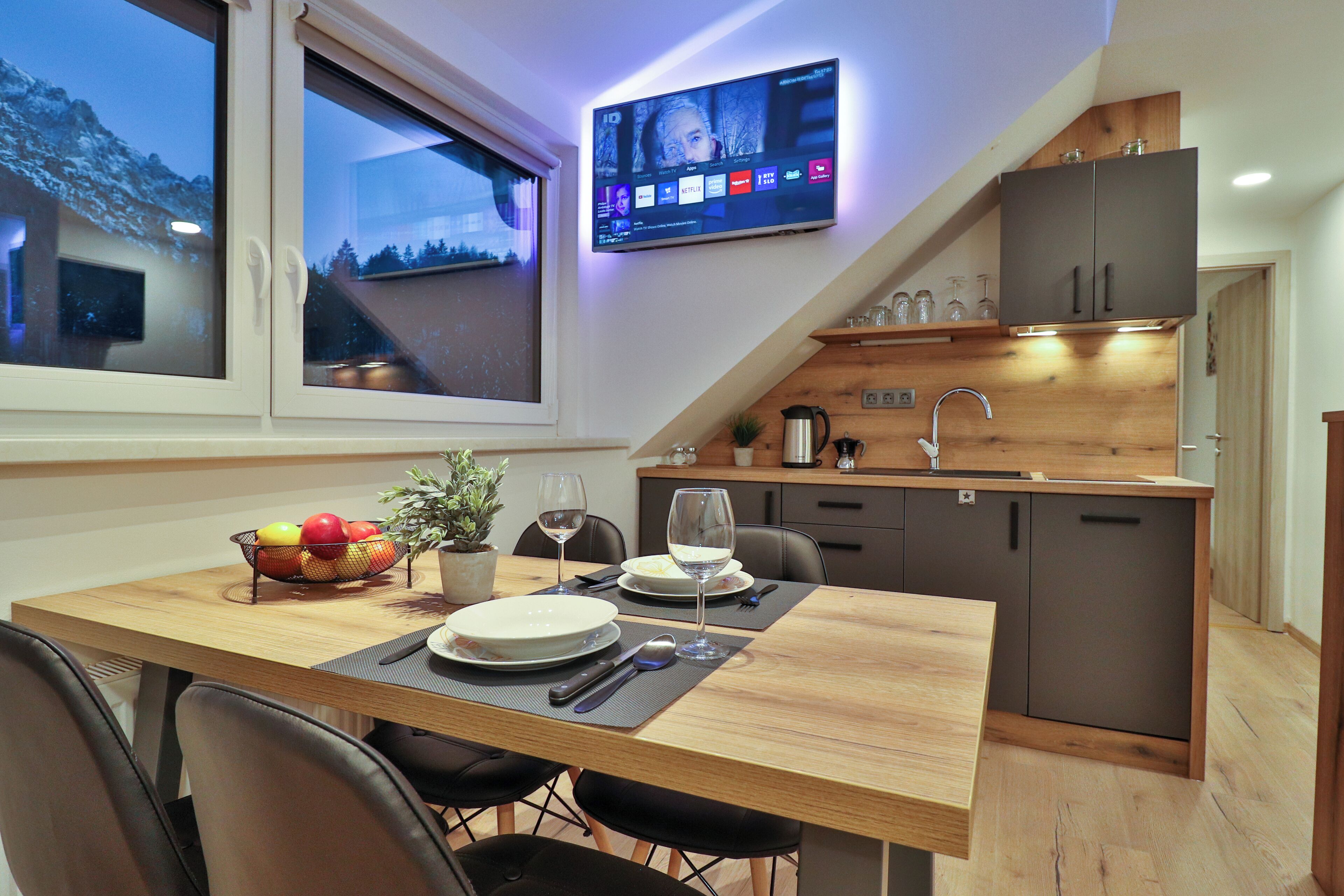 Departamento, se aceptan mascotas, vista a la montaña | Restaurantes