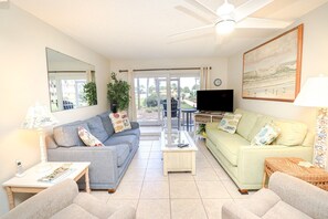 TV - SABTC 113-Ground Floor Two Bedroom Condo in Oceanfront Building (St. Augustine)