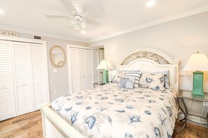 3 bedrooms, iron/ironing board, WiFi, bed sheets - SABTC 213-Premium 2nd Floor Oceanview Condo! (St. Augustine)