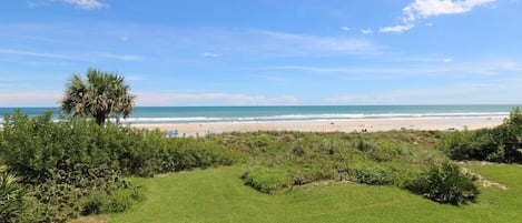 Accommodatie ligt op het strand