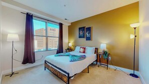 1 chambre, fer et planche à repasser, Wi-Fi gratuit, draps fournis