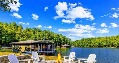 Lakefront on Lake Anna | Dock, Hot Tub, Game Room