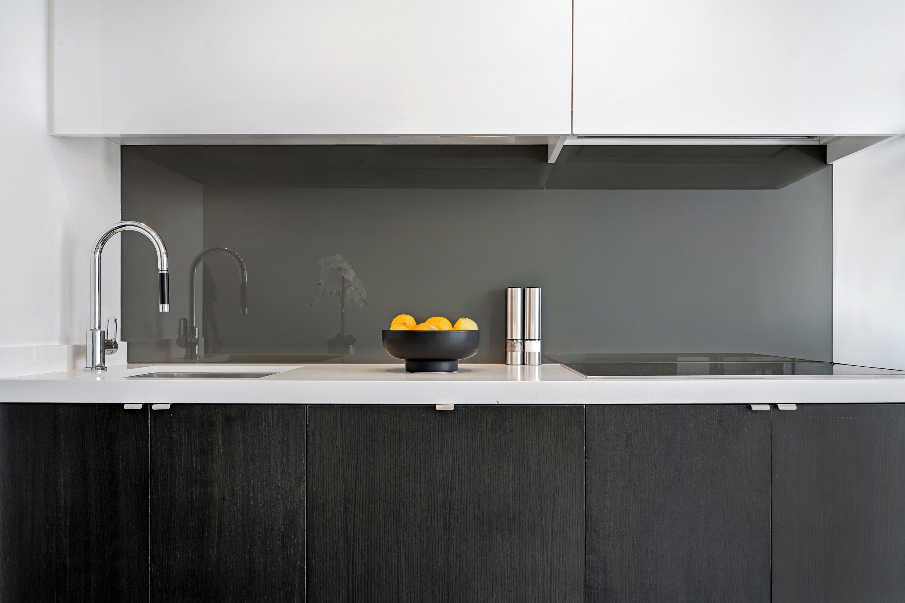 시그니처 스위트, 퀸사이즈침대 1개, 발코니, 호수 전망 | 전용 주방