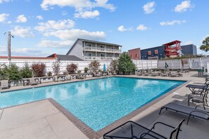 Pool - Coastal Condo with Community Pool, Steps to Beach! (Oak Island)