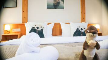 1 habitación, wifi y ropa de cama