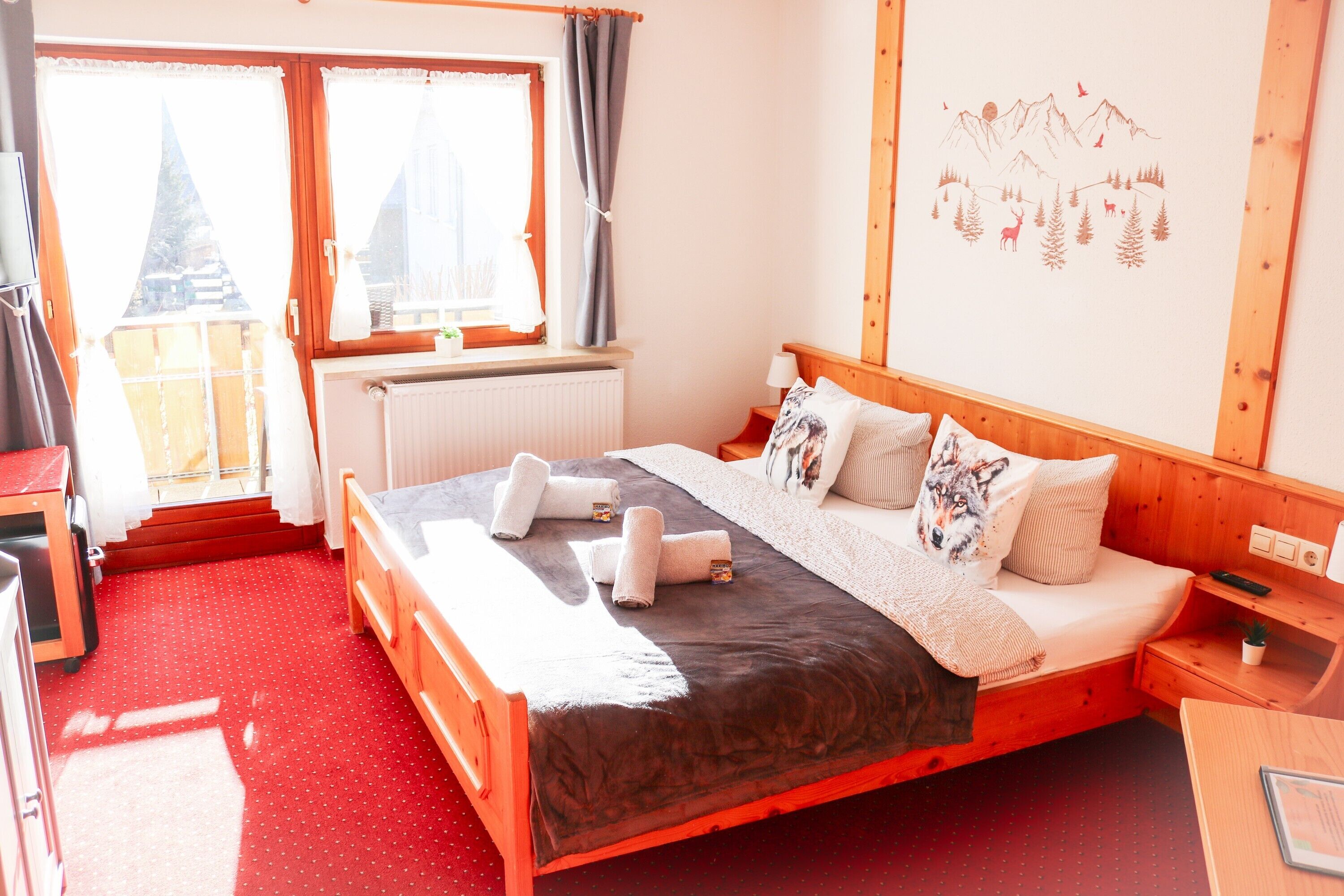 Bügeleisen/Bügelbrett, WLAN, Bettwäsche