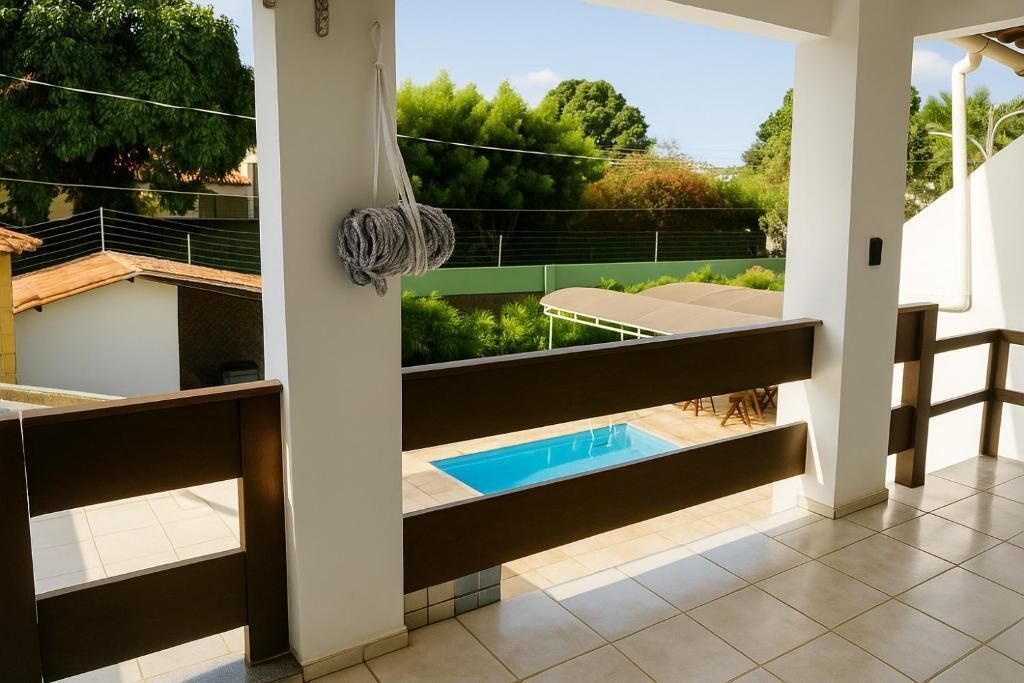Apartamento luxo, sacada, vista para a piscina | Área da propriedade