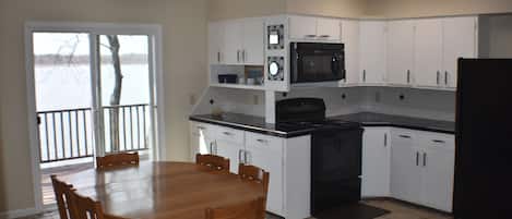 Microwave, oven, stovetop