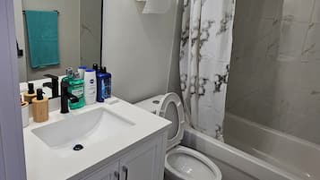 Towels, soap, toilet paper