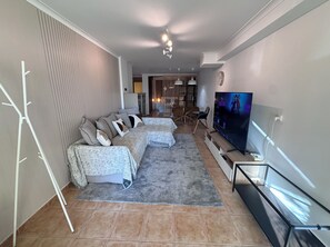 Smart-tv och böcker