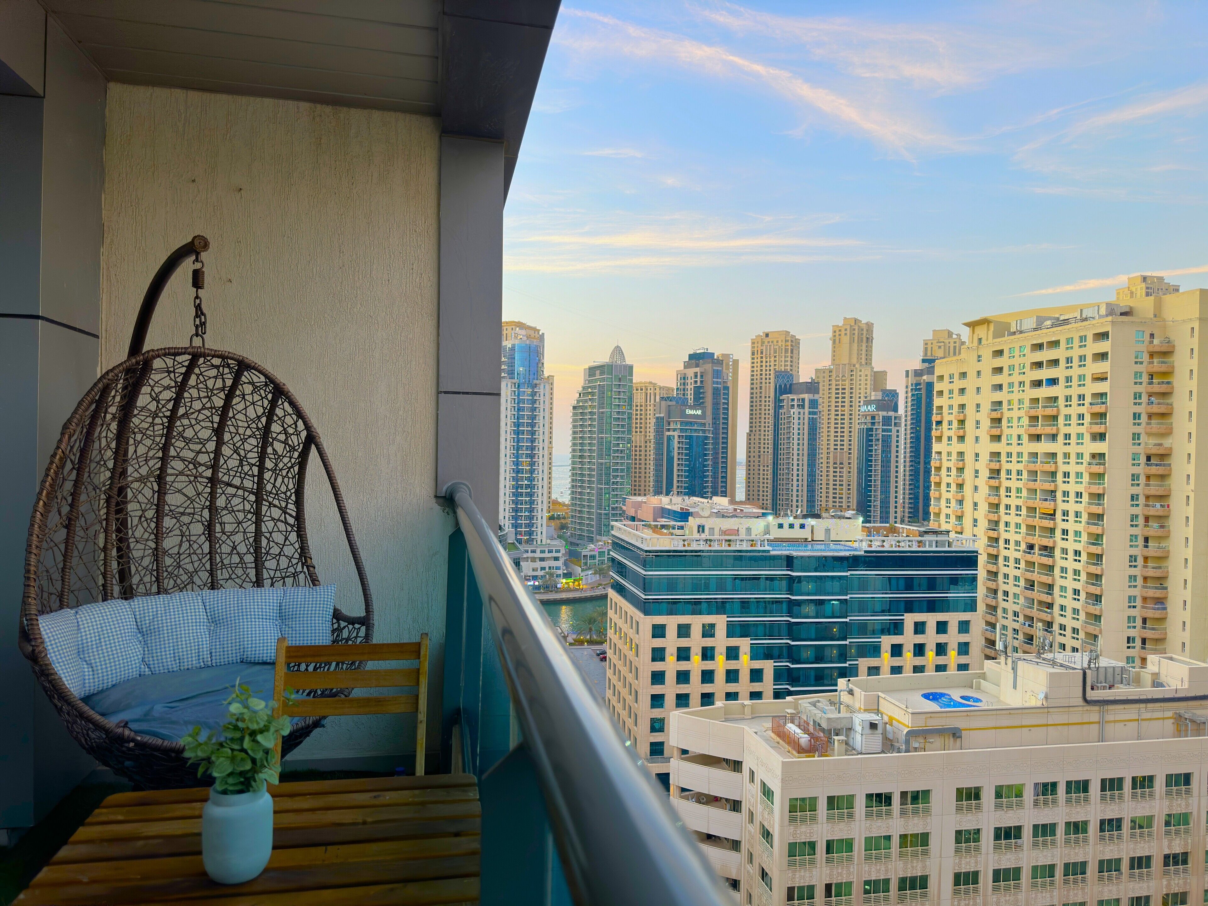 Appartement, 1 chambre, non-fumeur, vue ville | Enceinte de l’hébergement