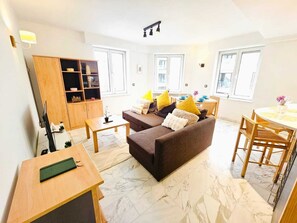 Appartement | Coin séjour | Télévision à écran plat