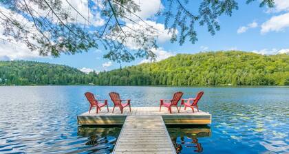 Grand chalet bord de lac