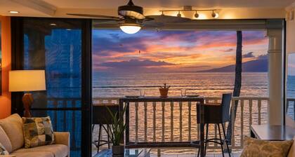 Spacious Oceanfront True 1 Bed corner unit with amazing views & steps to beach