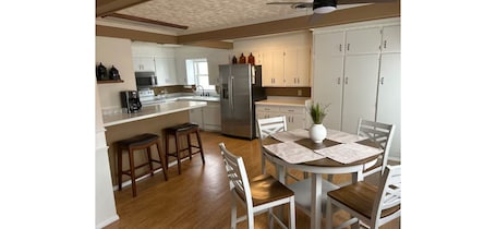 Dining. My family’s little nest, where our kids grew.