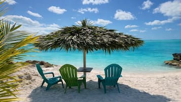 Chaise longue, serviettes de plage