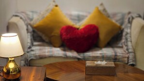 Living area - Luxurious, Comfy, Private Studio with Pool & Gym access in Element One by Winngs (Gurugram)