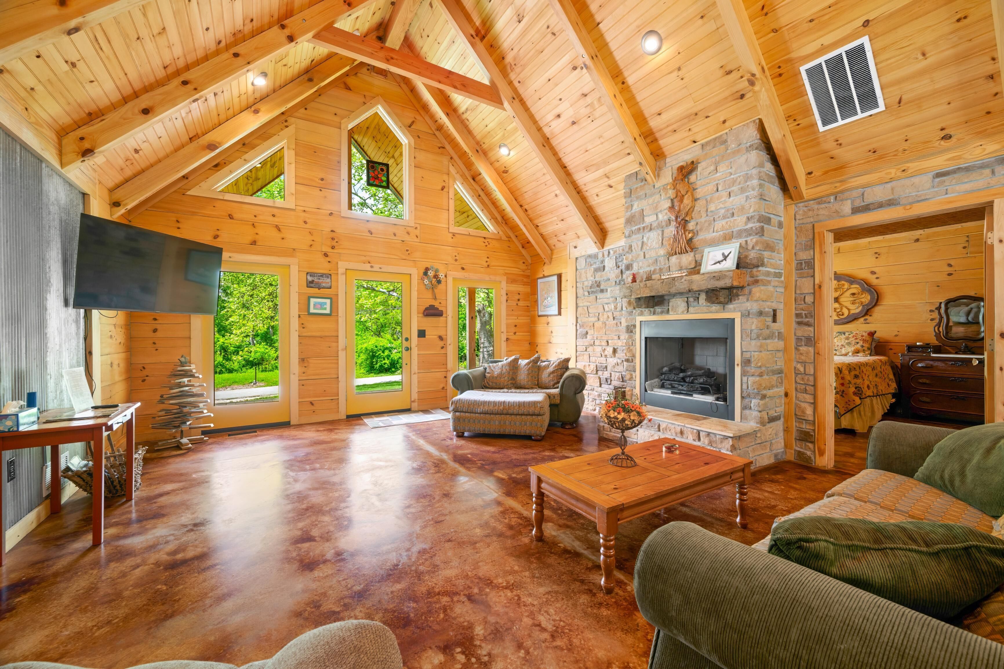 Televisor intel·ligent i llar de foc 