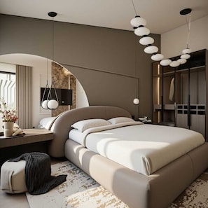 4 bedrooms, iron/ironing board, free WiFi, bed sheets