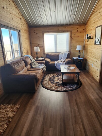 Cozy 2-bedroom cabin in Texas Panhandle