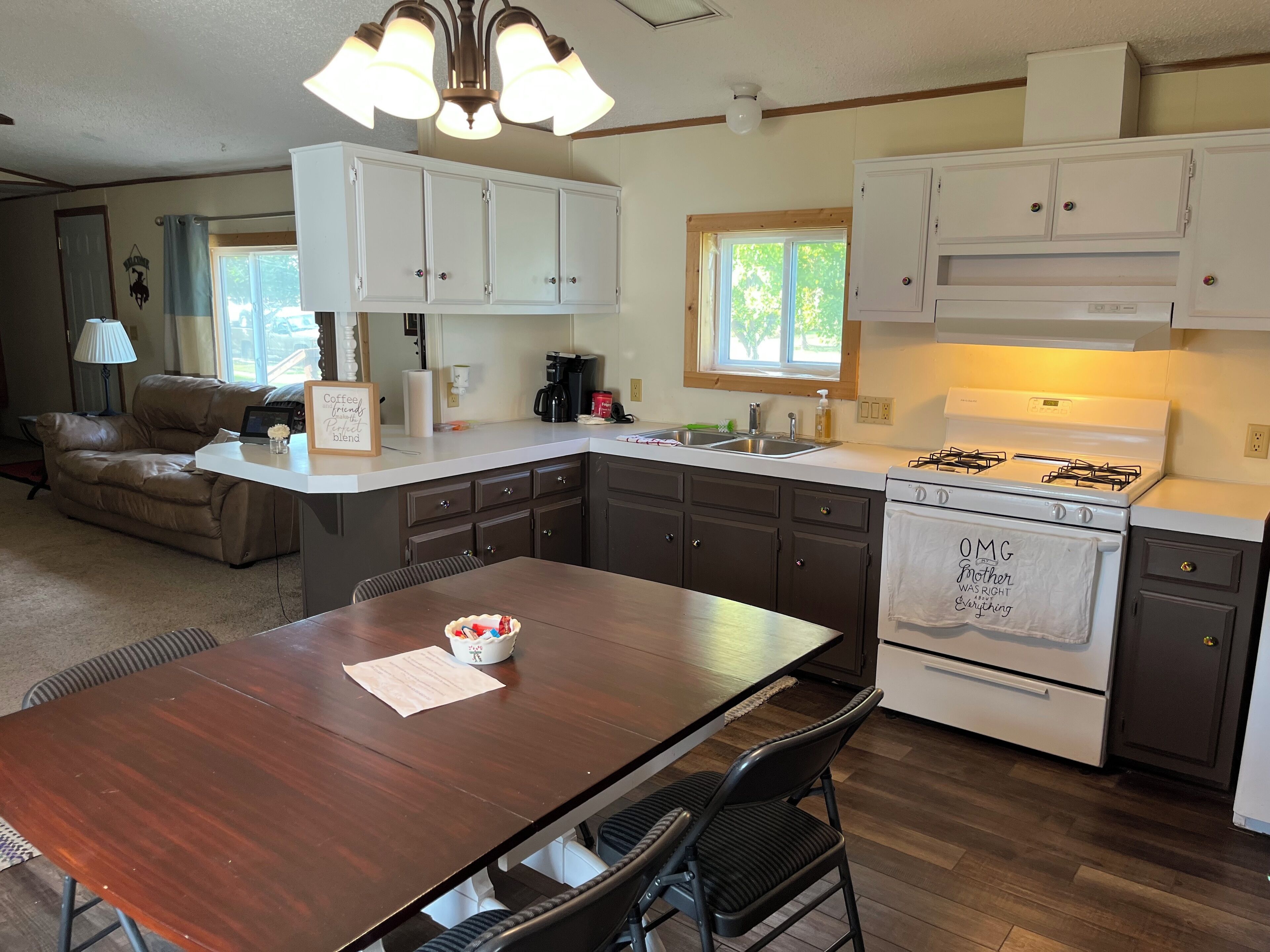 Microwave, oven, stovetop